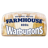 Warburtons - Farmhouse Soft Sliced Bread - 800g - Continental Food Store